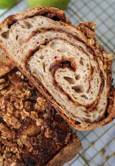 Carrot Cake Sourdough Round