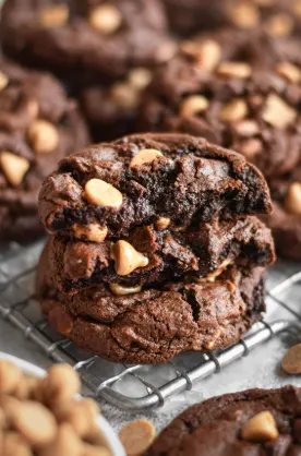 Chocolate, Chocolate, and some Peanut Butter Cookies