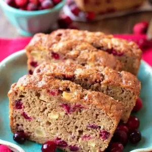 Cranberry Apple Bread