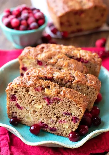 Cranberry Apple Bread