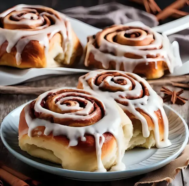 Soft & Fluffy Sunday Cinnamon Rolls (4-pack)